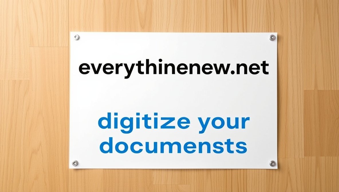 everythingnew.net digitizing your documents – Complete Guide to Modern Digital File Management