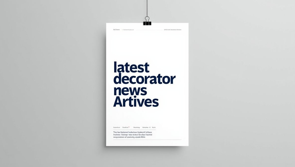 latest decoratoradvice news archives: Exploring Trends, Insights, and the Evolution of Interior Design