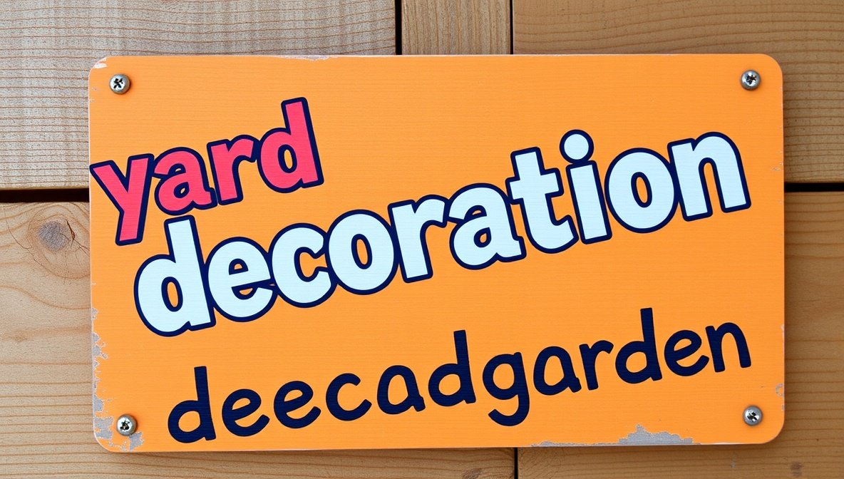 Transform Your Space with Yard Decoration DecadGarden